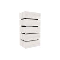 Nature 6(гостиная) Комод (Ясень анкор светлый-Черный)