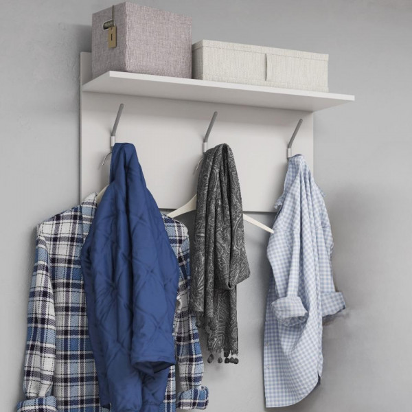 СИТИ Прихожая Вешалка В-3, Белый Снег СИТИ Прихожая Вешалка В-3, Белый Снег