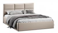 Стелла Кровать 1600*2000 с ПМ Велюр Confetti Cream