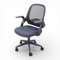 Кресло офисное 8390M-GR сетка,тканьYKX-00DW-MD/YKX-00SW-MD газлифт.нейлон