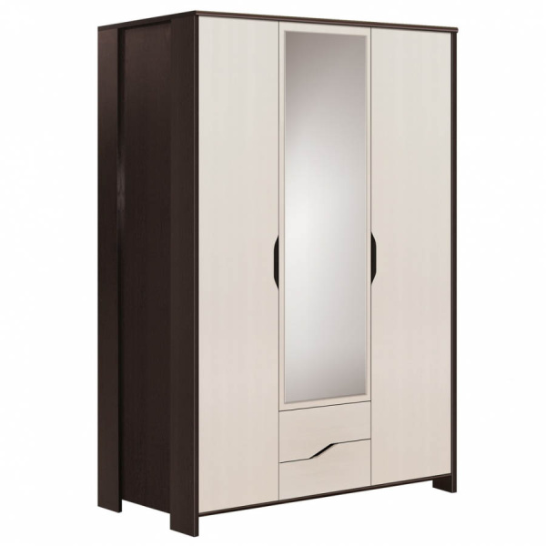 Конго Шкаф 3дв. с зеркалом Конго Шкаф 3дв. с зеркалом