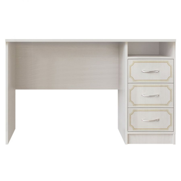 Атлантида Стол письменный 1тумба/Анкор белый/фотопечать Атлантида Стол письменный 1тумба/Анкор белый/фотопечать