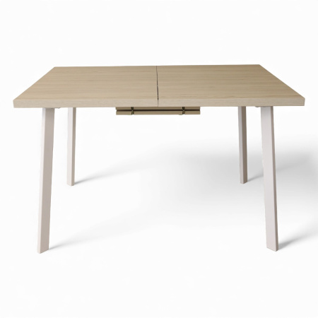 Стол Дублин CRAFT 32 ,1200(+380)*800,бабочка,(ЛДСП Туя), В2/белый