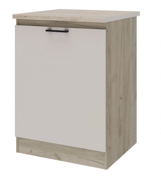 Сан-Ремо 454.32 Шкаф напольный ш60 Дуб крафт /Кашемир Сан-Ремо 454.32 Шкаф напольный ш60 Дуб крафт /Кашемир