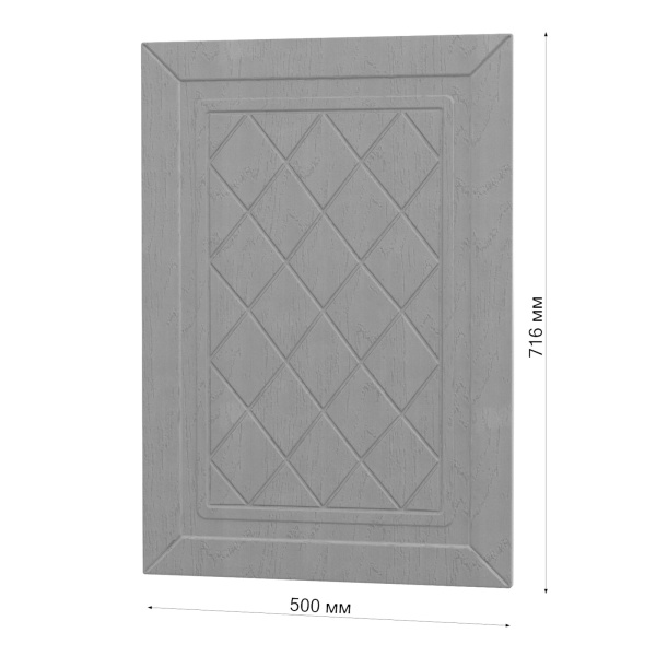 Фасад РОМБ серый 500