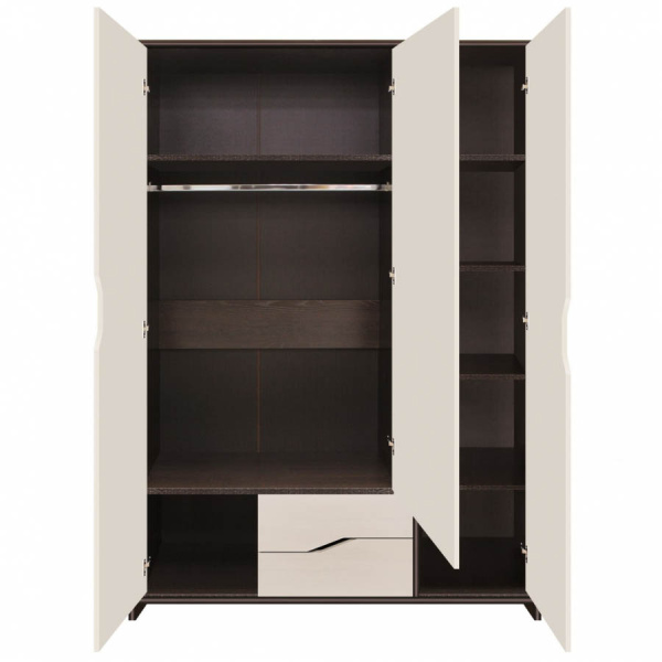 Конго Шкаф 3дв. с зеркалом Конго Шкаф 3дв. с зеркалом