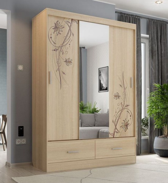 Виктория-1 Шкаф-купе SPV-2.01.0788 дуб сонома