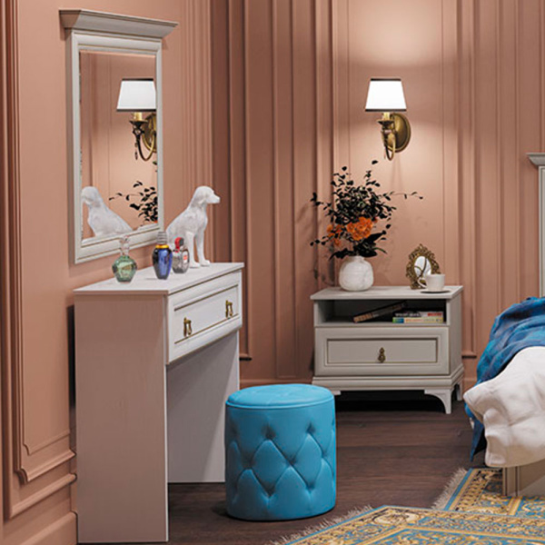 Агата Мод.АТ-18 Стол туалетный лам. дуб седан  Агата Мод.АТ-18 Стол туалетный лам. дуб седан