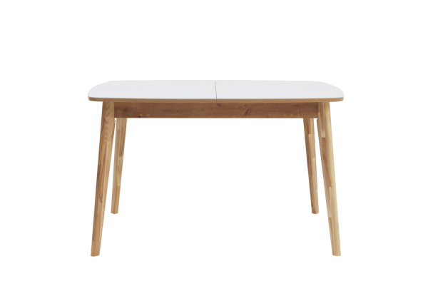 Стол Солярис-2 В 1250(550)840  OptiWhite/морилка Стол Солярис-2 В 1250(550)840  OptiWhite/морилка