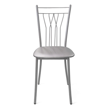 Стул ОНЕГА Лайт, металлик, винил №23 серебро