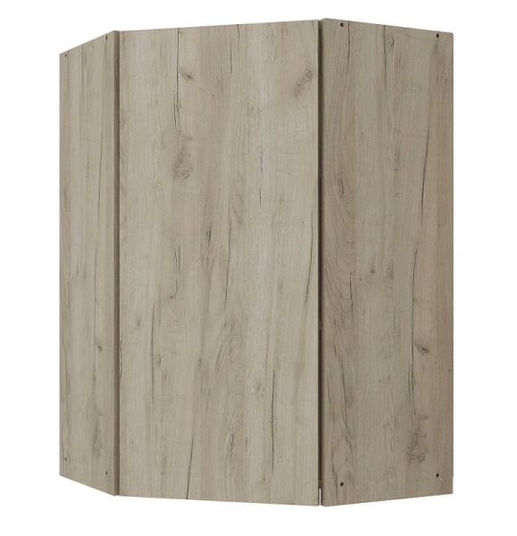 Сан-Ремо 454.30 Шкаф навесной угловой Дуб крафт серый Сан-Ремо 454.30 Шкаф навесной угловой Дуб крафт серый