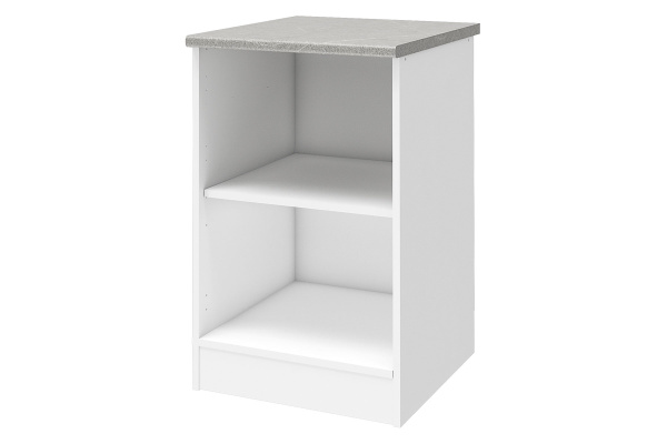 Уют СТЛ.275.08 Шкаф напольный 50 Белый/Белый Уют СТЛ.275.08 Шкаф напольный 50 Белый/Белый