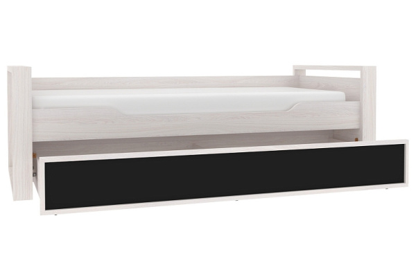 Nature 80 Кровать 90*190 Ясень Анкор св-Черный Nature 80 Кровать 90*190 Ясень Анкор св-Черный