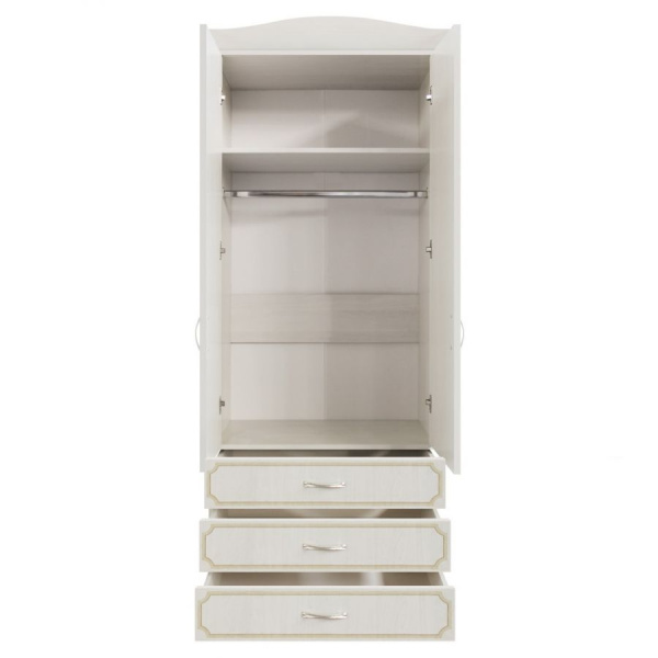 Атлантида Шкаф 2-х створчатый Анкор белый/фотопечать Атлантида Шкаф 2-х створчатый Анкор белый/фотопечать