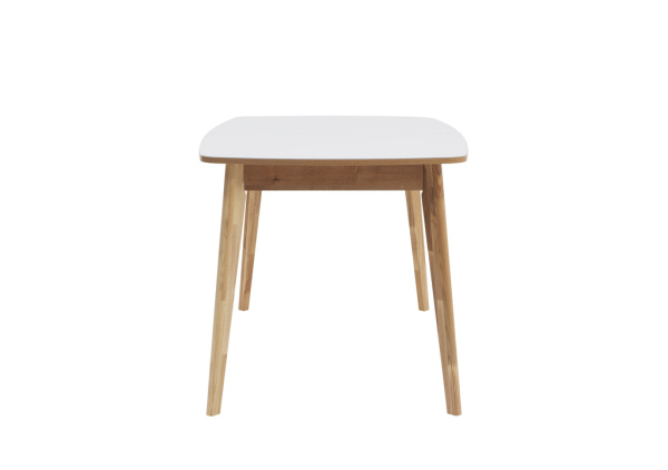 Стол Солярис-2 В 1250(550)840  OptiWhite/морилка Стол Солярис-2 В 1250(550)840  OptiWhite/морилка