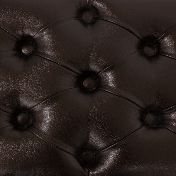 Банкетка Leset Патриция, орех (к/з орегон перламутр 120/Коричневый, каретная стяжка) Банкетка Leset Патриция, орех (к/з орегон перламутр 120/Коричневый, каретная стяжка)