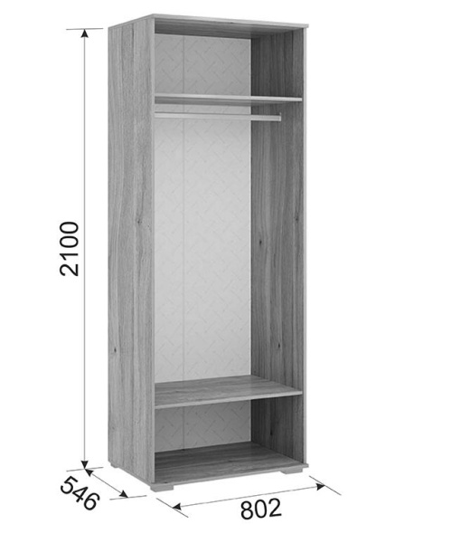Шкаф 2-х дверный Алина Шкаф 2-х дверный Алина