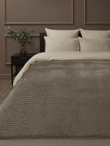 Плед Absolute  фланель тиснение ЕВРО 94452 Плед Absolute  фланель тиснение ЕВРО 94452