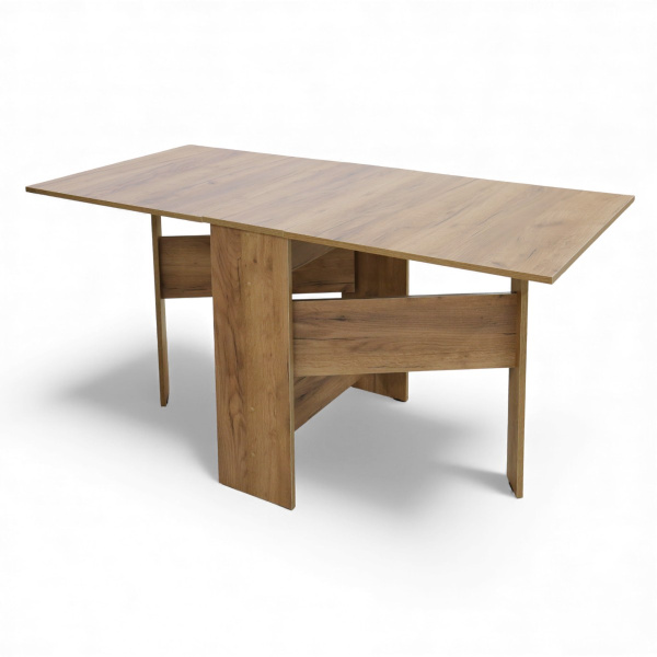 Стол с трансф. крышками БН-204 Дуб крафт табачный 1500*700