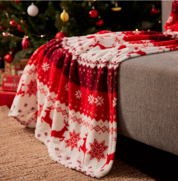 Плед Этель "Новогодний олень" 150*200 см, 9000759 Плед Этель "Новогодний олень" 150*200 см, 9000759