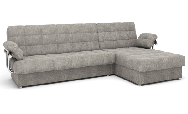 Диван угловой "Милан" Mira light grey