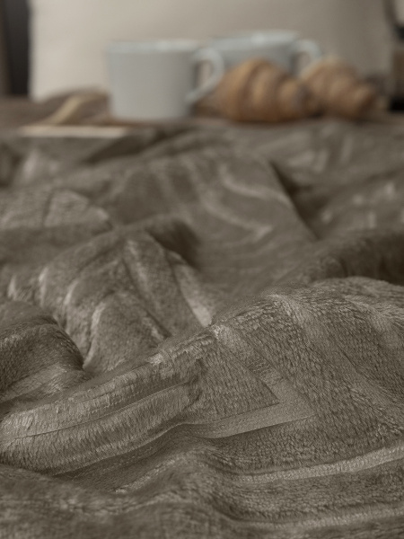 Плед Absolute  фланель тиснение ЕВРО 94452 Плед Absolute  фланель тиснение ЕВРО 94452