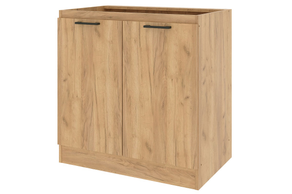 Ревилья 454.33 С Шкаф напольный ш80 Дуб крафт золотой Ревилья 454.33 С Шкаф напольный ш80 Дуб крафт золотой