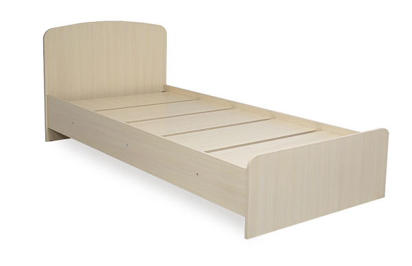 Кровать БН 153-03 (90*200)/Дуб млечный Кровать БН 153-03 (90*200)/Дуб млечный