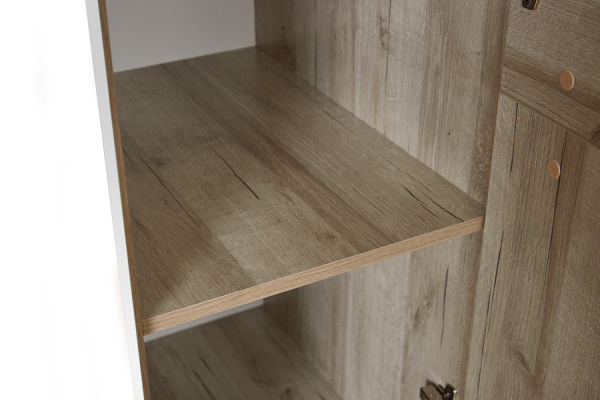 Шкаф для белья 55 Scandica Oslo КОРПУС Дуб серый Шкаф для белья 55 Scandica Oslo КОРПУС Дуб серый