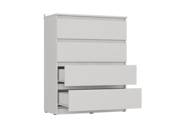 Комод К -1 Сити Белый/Белый снег Комод К -1 Сити Белый/Белый снег