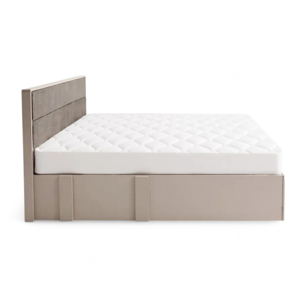 Сен-Дени Кровать 1600*2000 + основание с ПМ Кашемир/МДФ Дуб Латте Сен-Дени Кровать 1600*2000 + основание с ПМ Кашемир/МДФ Дуб Латте