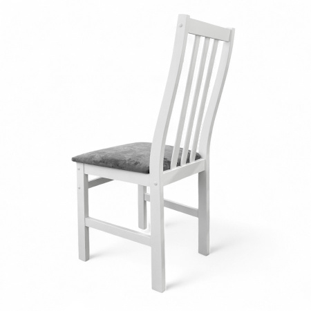 Стул Соло Р белая эмаль/ Kатания 19