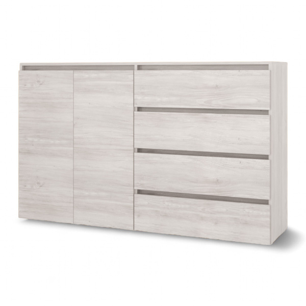 ВЕНСЕН Комод 4 ящика 2двери /Сосна Лофт/ ВЕНСЕН Комод 4 ящика 2двери /Сосна Лофт/