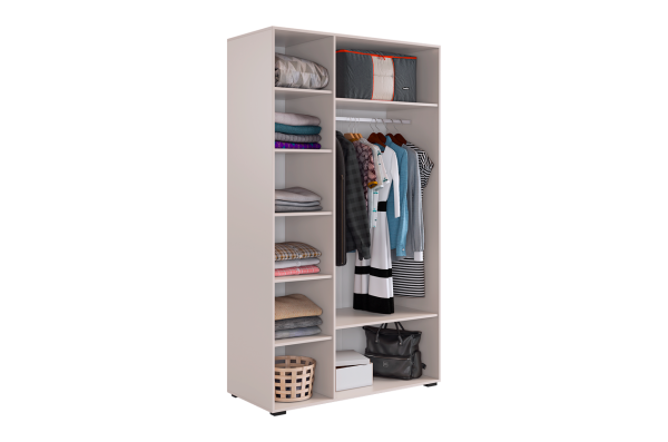 Катрин Шкаф 3дв. 105.01/Кашемир/фрапучино матовый