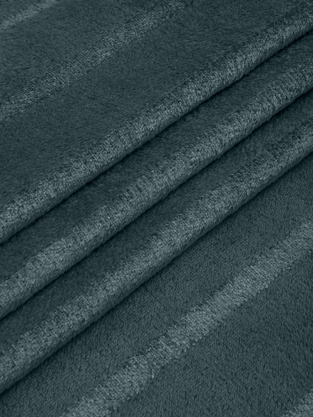 Плед Texrepublic фланель однотон страйп Бирюза 150*200  Плед Texrepublic фланель однотон страйп Бирюза 150*200