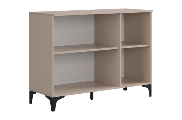 Комод 3 Рич кашемир/фрапучино матовый/черный Комод 3 Рич кашемир/фрапучино матовый/черный