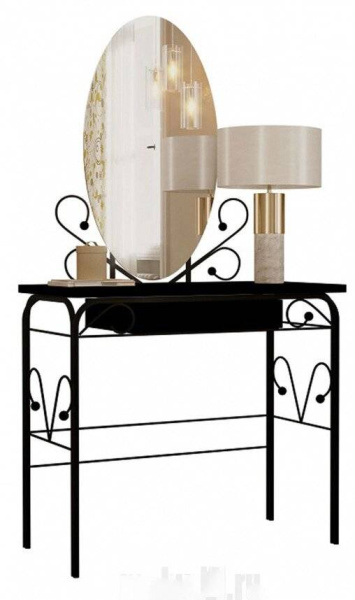 Стол туалетный Версаль ММД 303 Черный/Венге Стол туалетный Версаль ММД 303 Черный/Венге