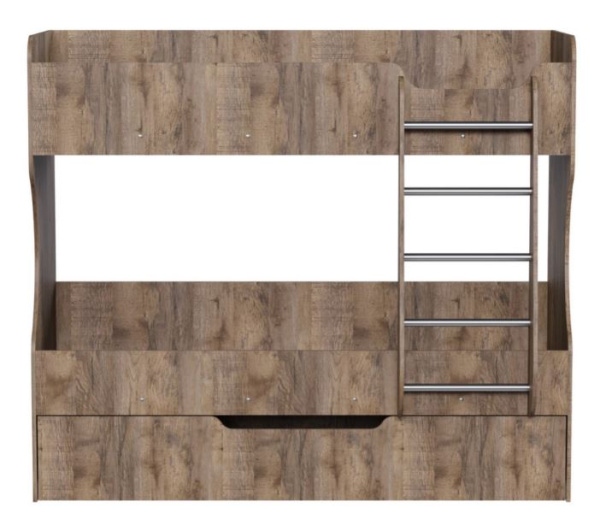 Кровать 2-х ярусная (3-х местная) "Монреаль" б/матр.