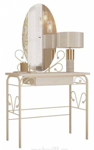 Стол туалетный Версаль ММД 303 Белый/Белый Стол туалетный Версаль ММД 303 Белый/Белый