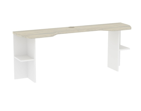 Aurelio 85 Надстройка Белый-Блеквуд Сатиновый/Глазово Aurelio 85 Надстройка Белый-Блеквуд Сатиновый/Глазово