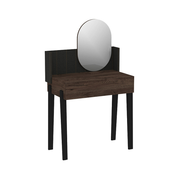 Nature 43 Стол туалетный Дуб Апрель темный-Черный Nature 43 Стол туалетный Дуб Апрель темный-Черный